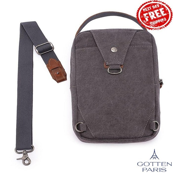 Madrone Convertible Canvas Sling Bag Gray Women\'s Bag main image 14